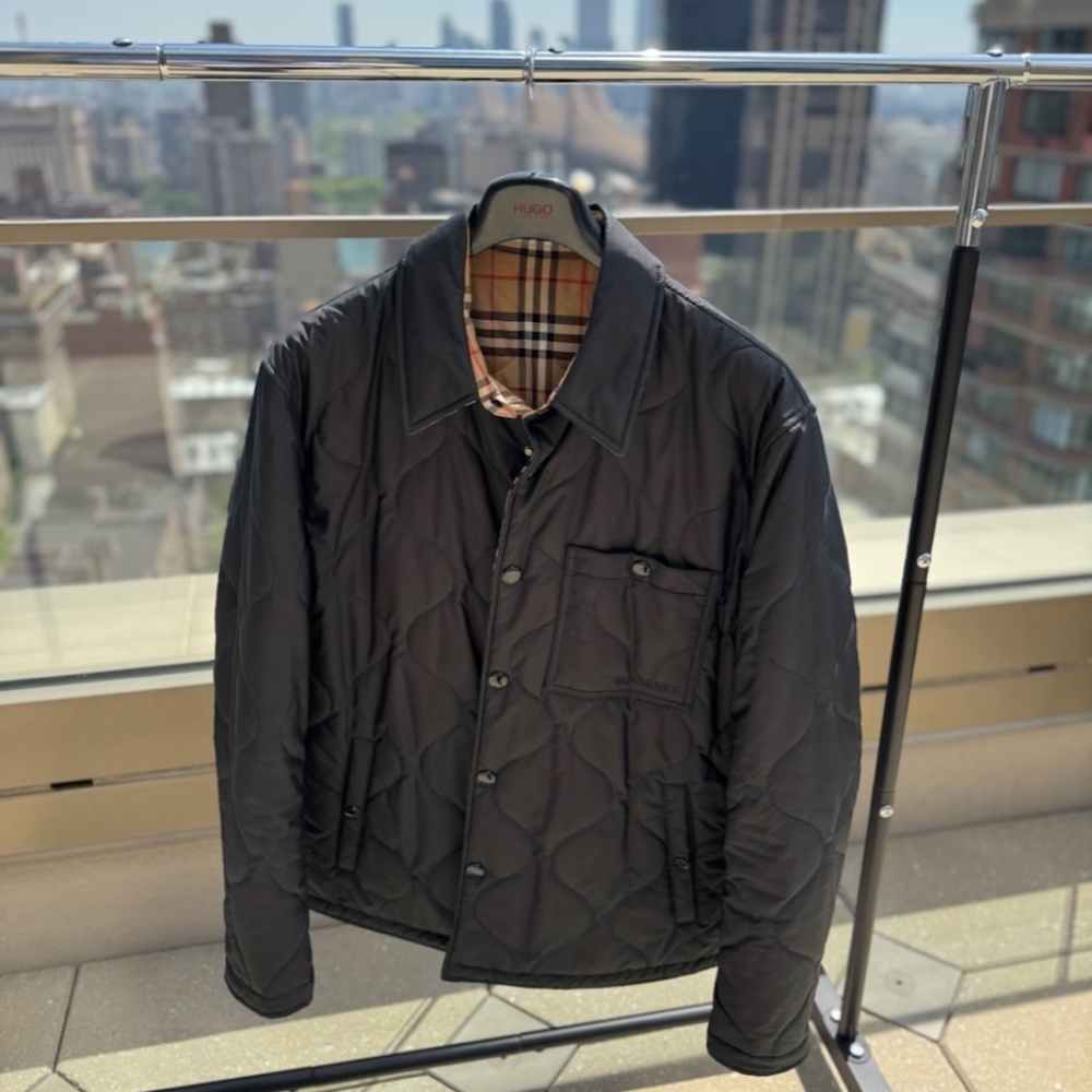 Burberry Men’s Quilted Down Coat